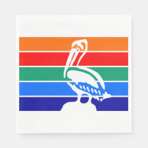 De vlag van Sint-Petersburg (Florida)