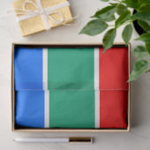 De vlag van Sint-Petersburg (Florida) Tissuepapier (Geschenk)