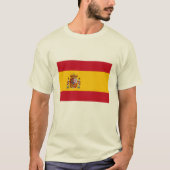 De vlag van Spanje T-shirt (Voorkant)