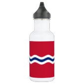 De vlag van St. Louis op de Liberty Bottle Waterfles (Rechts)