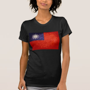 de vlag van Taiwan; Taiwanees; 台 灣 T-shirt