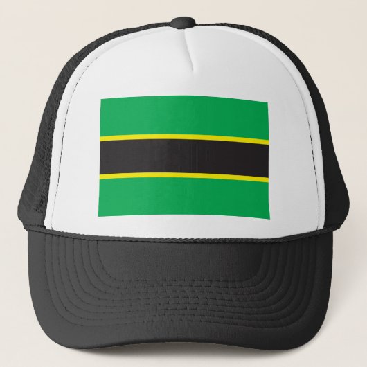 De Vlag van Tanganyika (1962) Trucker Pet (Voorkant)