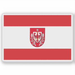 De vlag van Teltow Sticker