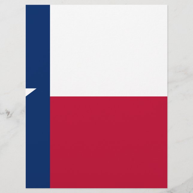 De vlag van Texas (Voorkant)