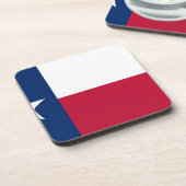 De vlag van Texas Bier Onderzetter (Linkerzijde)