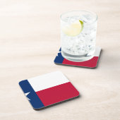 De vlag van Texas Bier Onderzetter (Rechterzijde)