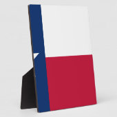 De vlag van Texas Fotoplaat (Zijkant)