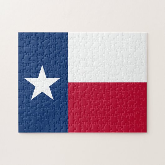 De vlag van Texas Legpuzzel (Horizontaal)
