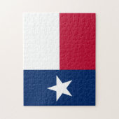 De vlag van Texas Legpuzzel (Verticaal)