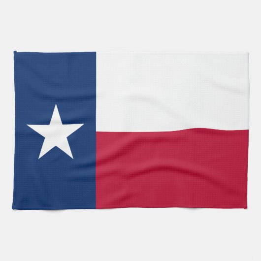 De vlag van Texas Theedoek (Horizontaal)