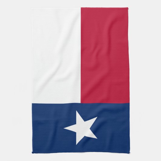 De vlag van Texas Theedoek (Verticaal)