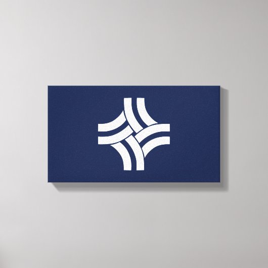 De vlag van Thornton (Colorado) Canvas Afdruk (Voorkant)