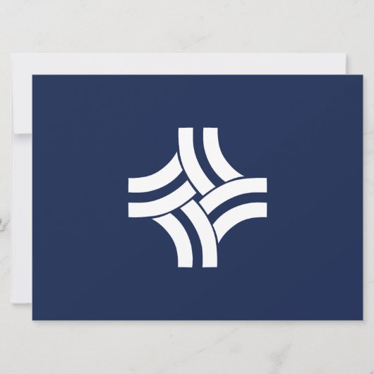 De vlag van Thornton (Colorado) Kaart (Voorkant)