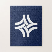 De vlag van Thornton (Colorado) Legpuzzel (Verticaal)