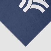 De vlag van Thornton (Colorado) Tissuepapier (Detail)