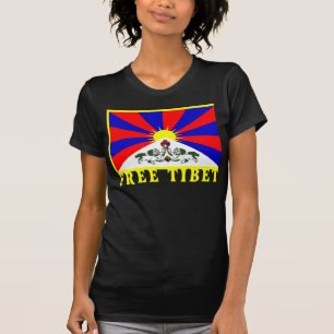 De Vlag van Tibet T-shirt