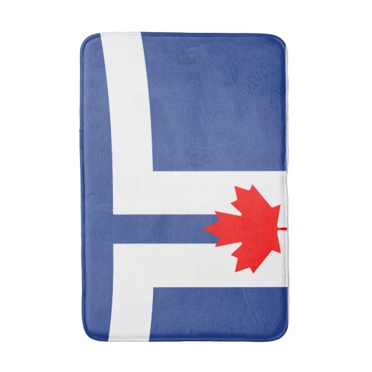 De vlag van Toronto (Canada) Badmat (Voorkant Verticaal)