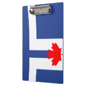 De vlag van Toronto (Canada) Klembord (Links)