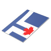 De vlag van Toronto (Canada) Notitieblok (Schuin)