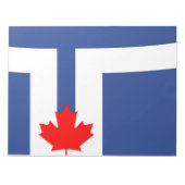 De vlag van Toronto (Canada) Notitieblok (Voorkant)