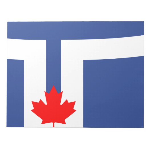 De vlag van Toronto (Canada) Notitieblok (Voorkant)