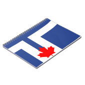 De vlag van Toronto (Canada) Notitieboek (Linkerzijde)