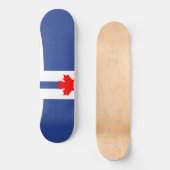 De vlag van Toronto (Canada) Persoonlijk Skateboard (Voorkant)