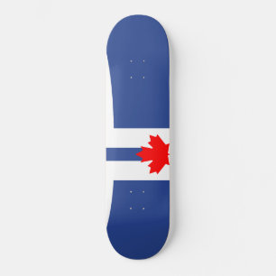 De vlag van Toronto (Canada) Persoonlijk Skateboard