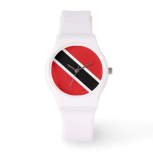 De Vlag van Trinidad en van Tobago Horloge