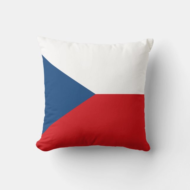 De vlag van Tsjechië Kussen (Voorkant)