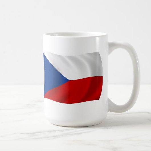 De Vlag van Tsjechië Mok (Rechts)