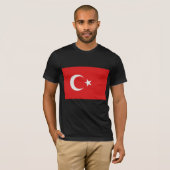 De vlag van Turkije T-shirt (Voorkant volledig)