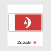 De vlag van Umm al-Qaiwain Sticker (Vel)