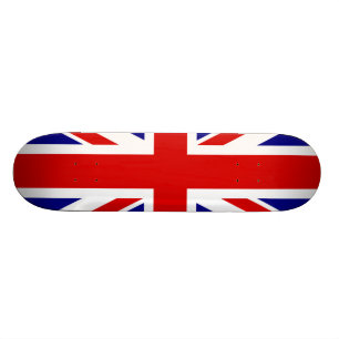 De vlag van Union Jack Skateboard