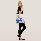 de vlag van Uruguay Tote Bag (Op model)