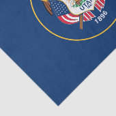 De vlag van Utah Tissuepapier (Detail)