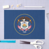De vlag van Utah Tissuepapier (Craft)