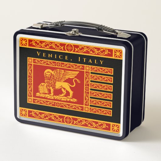 De vlag van Venetië, Italië (Voorkant)