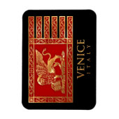 De vlag van Venetië Magneet (Verticaal)