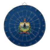 De vlag van Vermont Dartbord (Voorkant)