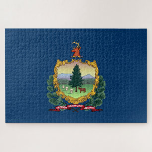 De vlag van Vermont Legpuzzel