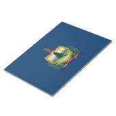 De vlag van Vermont Notitieblok (Schuin)