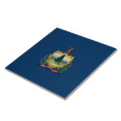 De vlag van Vermont Tegeltje (Zijkant)