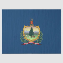 De vlag van Vermont Tissuepapier