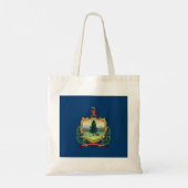De vlag van Vermont Tote Bag (Achterkant)