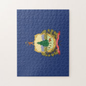 De vlag van Vermont, Verenigde Staten van Amerika Legpuzzel (Verticaal)