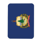 De vlag van Vermont, Verenigde Staten van Amerika Magneet (Verticaal)