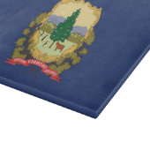 De vlag van Vermont, Verenigde Staten van Amerika Snijplank (Hoek)