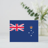 De vlag van Victoria (Australië) Briefkaart (Staand voorkant)