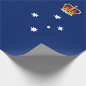 De vlag van Victoria (Australië) Cadeaupapier (Hoek)